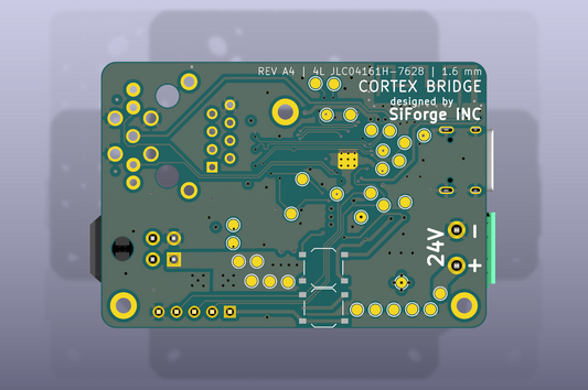 Cortex Bridge Rev A4, underside